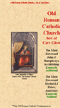 Mobile Screenshot of caer-glow.rosarychurch.net